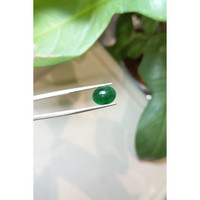 3.60 Ct. Cabochon Emerald from Zambia Life Style