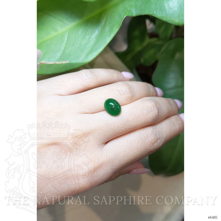 3.60 Ct. Cabochon Emerald from Zambia