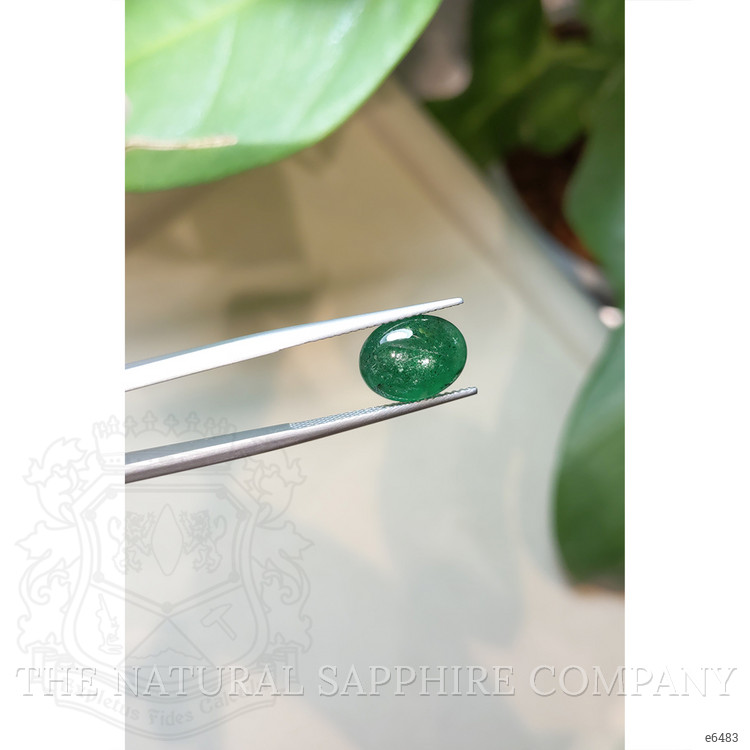 3.52 Ct. Cabochon Emerald from Zambia