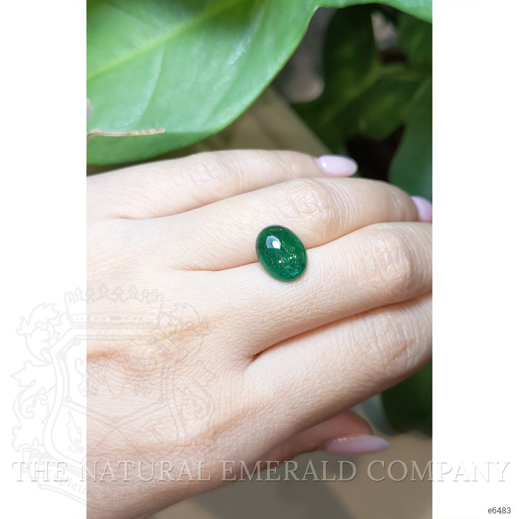 3.52 Ct. Cabochon Emerald from Zambia