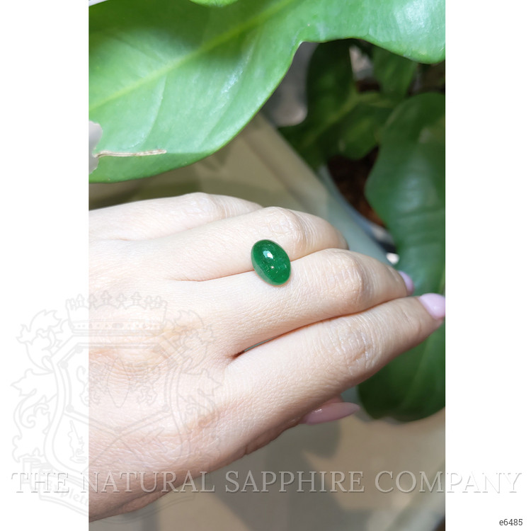 3.72 Ct. Cabochon Emerald from Zambia