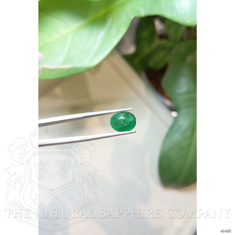 3.90 Ct. Cabochon Emerald from Zambia