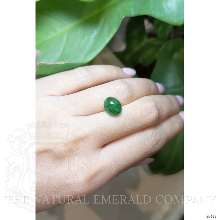 3.90 Ct. Cabochon Emerald from Zambia
