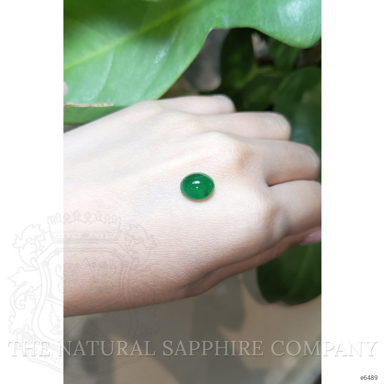 3.25 Ct. Cabochon Emerald from Zambia