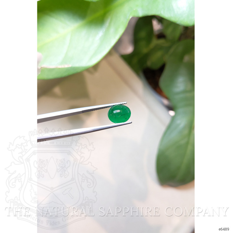 3.25 Ct. Cabochon Emerald from Zambia