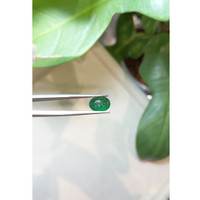 3.32 Ct. Cabochon Emerald from Zambia Life Style