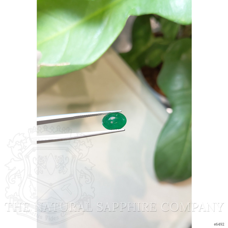 2.81 Ct. Cabochon Emerald from Zambia