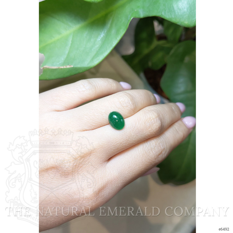 2.81 Ct. Cabochon Emerald from Zambia