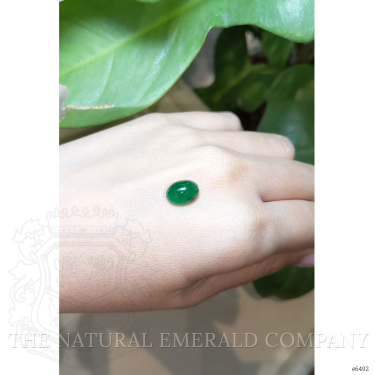 2.81 Ct. Cabochon Emerald from Zambia