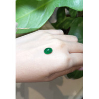 2.79 Ct. Cabochon Emerald from Zambia Life Style