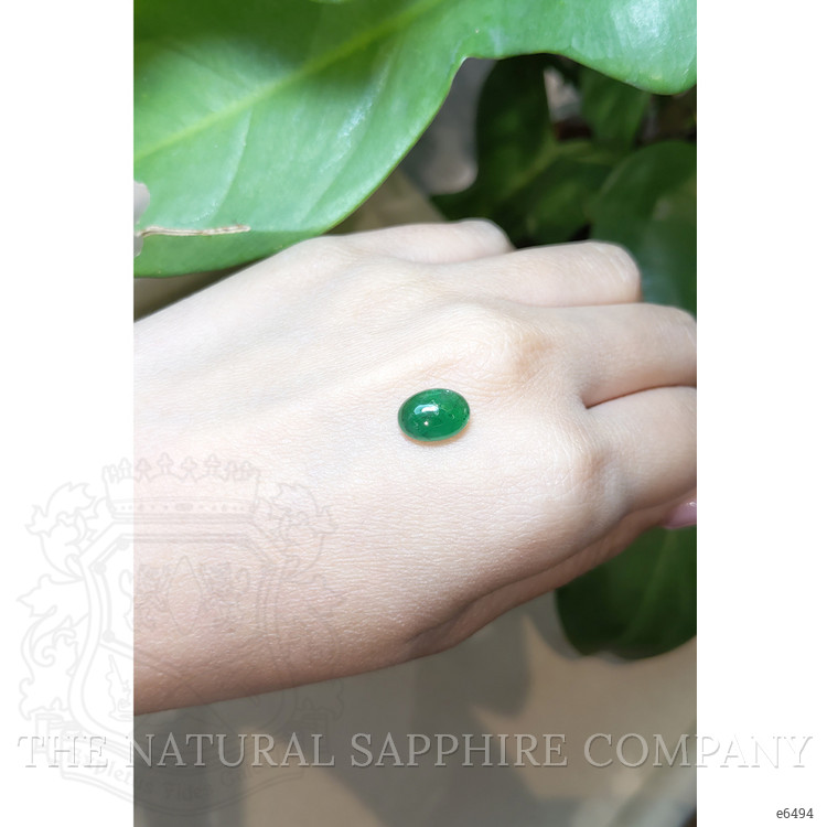 2.71 Ct. Cabochon Emerald from Zambia