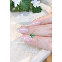 0.59 Ct. Emerald from Zambia Life Style