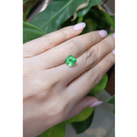 1.71 Ct. Emerald from Afghanistan Life Style