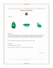 0.32 Ct. Emerald from Zambia Appraisal