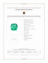 1.93 Ct. Emerald from Zambia Scan Report