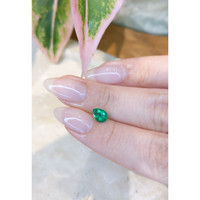 0.68 Ct. Emerald from Zambia Life Style