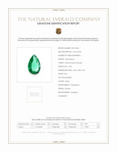 0.38 Ct. Emerald from Zambia Scan Report