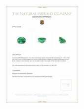 1.35 Ct. Emerald from Zambia Appraisal