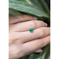 0.93 Ct. Emerald from Zambia Life Style