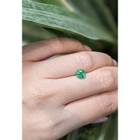 0.93 Ct. Emerald from Zambia Life Style