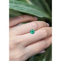 0.91 Ct. Emerald from Zambia Life Style