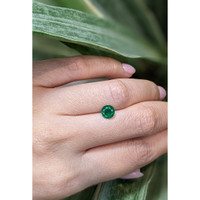 0.92 Ct. Emerald from Zambia Life Style