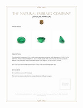 2.04 Ct. Emerald from Zambia Appraisal