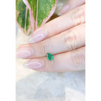 0.62 Ct. Emerald from Zambia Life Style