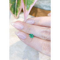 0.63 Ct. Emerald from Zambia Life Style