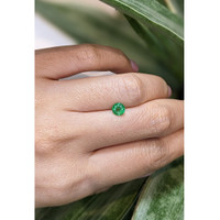 0.58 Ct. Emerald from Zambia Life Style