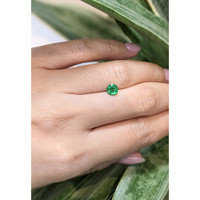 0.63 Ct. Emerald from Zambia Life Style