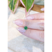 0.66 Ct. Emerald from Zambia Life Style