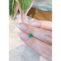 0.69 Ct. Emerald from Russia Life Style