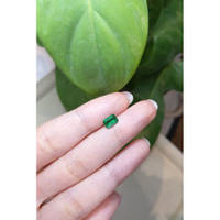 0.74 Ct. Emerald from Zambia Life Style