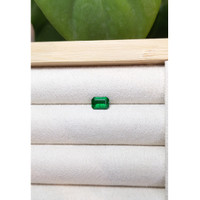 0.74 Ct. Emerald from Zambia Life Style
