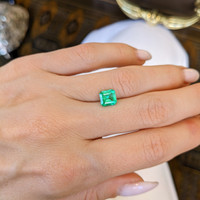 1.16 Ct. Emerald from Zambia Life Style