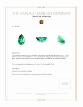 0.38 Ct. Emerald from Zambia Appraisal
