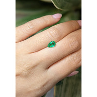 0.76 Ct. Emerald from Zambia Life Style