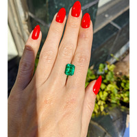 3.23 Ct. Emerald from Zambia Life Style