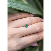 0.67 Ct. Emerald from Zambia Life Style