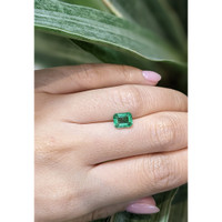 1.57 Ct. Emerald from Zambia Life Style