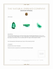 0.36 Ct. Emerald from Zambia Appraisal