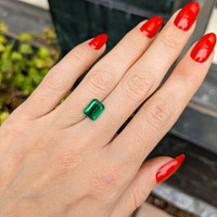 2.37 Ct. Emerald from Zambia Life Style