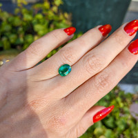 1.73 Ct. Emerald from Zambia Life Style