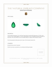 1.42 Ct. Emerald from Zambia Appraisal