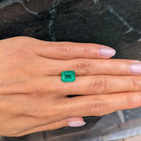 4.29 Ct. Emerald from Zambia Life Style