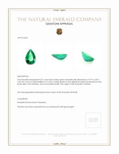 0.31 Ct. Emerald from Zambia Appraisal