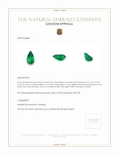 2.04 Ct. Emerald from Zambia Appraisal