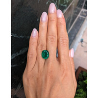 5.87 Ct. Emerald from Zambia Life Style