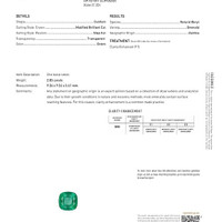 2.85 Ct. Emerald from Zambia Scan Report